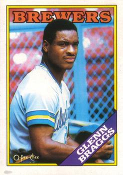 1988 O-Pee-Chee Baseball Cards 263     Glenn Braggs